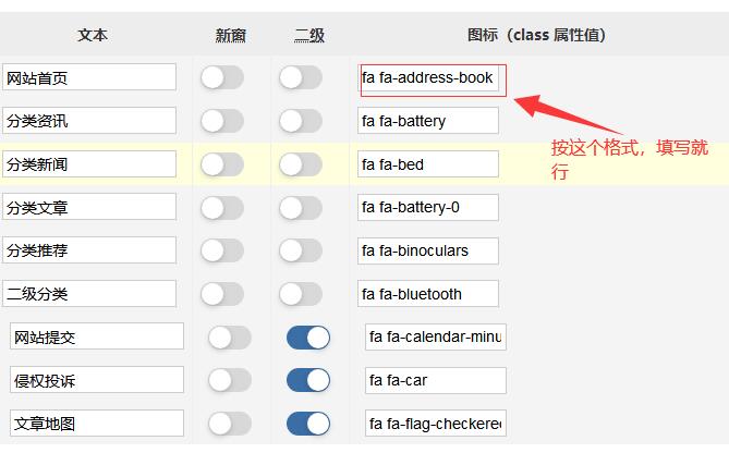 导航图标