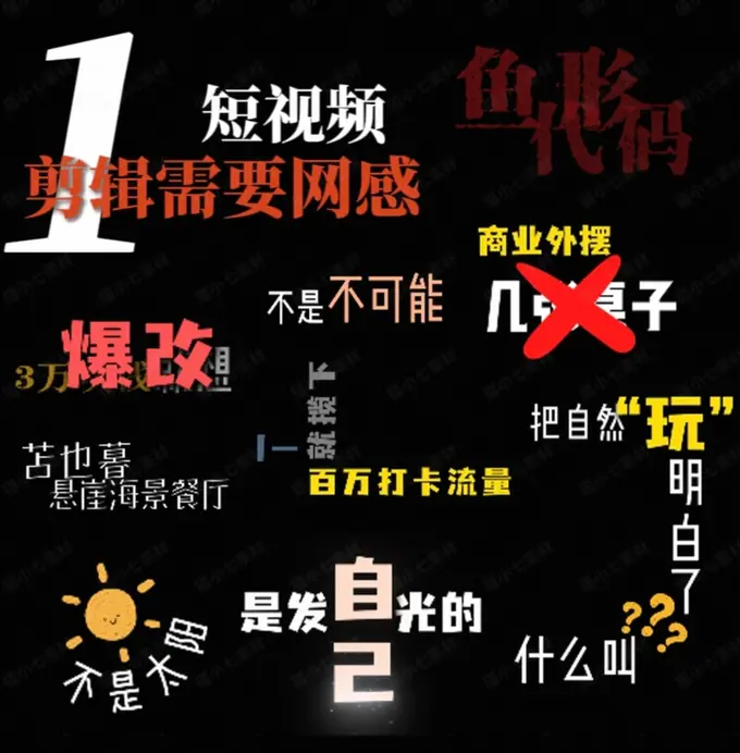 1000+剪映高级感字幕文字预设模板免费下载 第6张