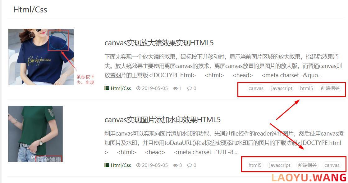 如何在zblog文章列表添加TAG标签方法